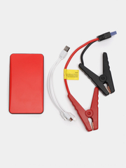 Пусковое автомобильное устройство jump starter внешний аккумулятор джамп стартер для авто