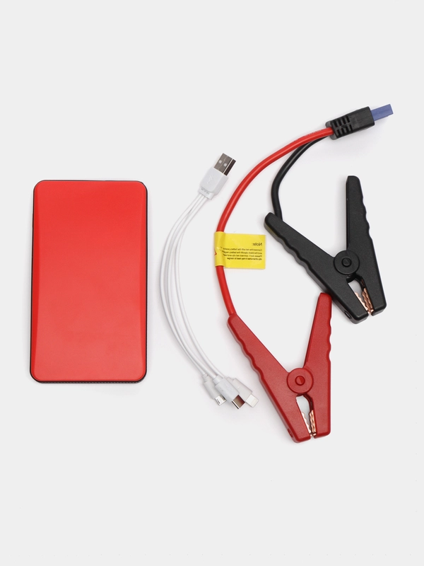 Пусковое автомобильное устройство jump starter внешний аккумулятор джамп стартер для авто