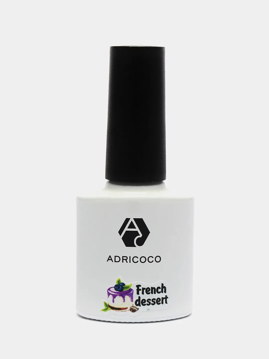 Гель-лак с эффектом перепилиного яйца Adricoco French dessert 12 цветов
