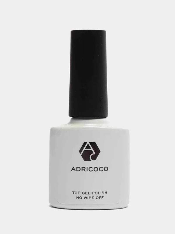 Топ-закрепитель для гель-лака AdriCoco, без липкого слоя, 8 мл