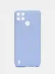Черный чехол для Realme C21 (Реалми С21), цветной, силиконовый