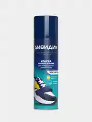 Прозрачный аэрозоль Дивидик  Краска универсальная 250 см3, бесцветная