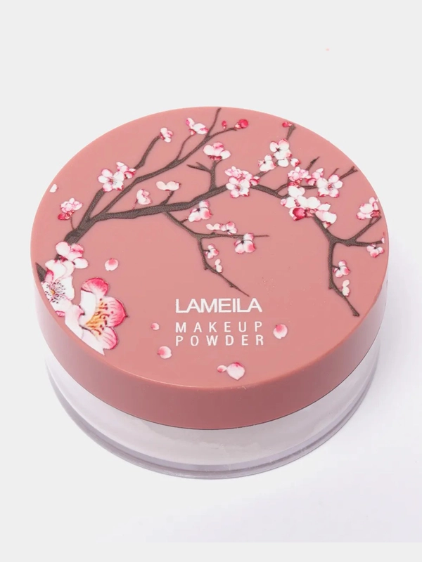 Минеральная пудра для лица Lameila, рассыпчатая