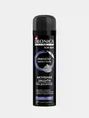 Гель для бритья DEONICA FOR MEN Активная защита с черным углём, 200 мл