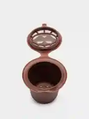 Черный многоразовая кофейная капсула для кофемашины Nespresso