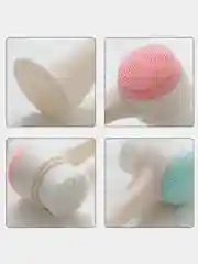 Двухсторонняя щетка для очищения лица