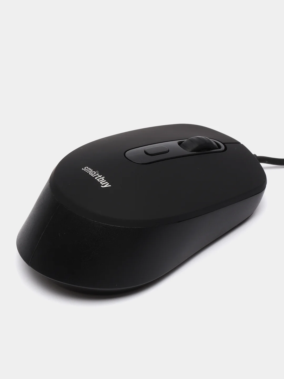 Черный бесшумная проводная мышь Smartbuy One SBM-265