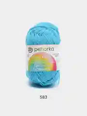 Голубой пряжа Пехорка Детская новинка, акрил, 50 г, 200 м