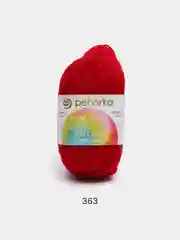 Красный пряжа Пехорка Детская новинка, акрил, 50 г, 200 м