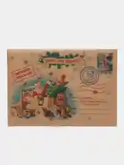 Новогодний набор: письмо от Деда Мороза, 6 ёлочных игрушек и грамота