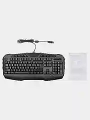 Игровая клавиатура с подсветкой Oklick 777G PSYCHO, USB