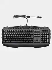Игровая клавиатура с подсветкой Oklick 777G PSYCHO, USB