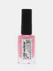 Лак для ногтей LUXVISAGE Gel Shine перламутровый, тон 107, розовый с серебристым шиммером