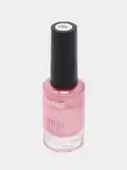 Лак для ногтей LUXVISAGE Gel Shine перламутровый, тон 107, розовый с серебристым шиммером