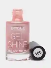Лак для ногтей LUXVISAGE Gel Shine перламутровый, тон 106, розовый с жемчужным перламутром