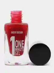 Лак для ногтей Belor Design "One minute gel", тон 220, 10 мл