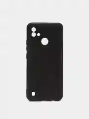 Красный чехол для Realme C11, C20 (Реалми С11, С20), цветной, силиконовый