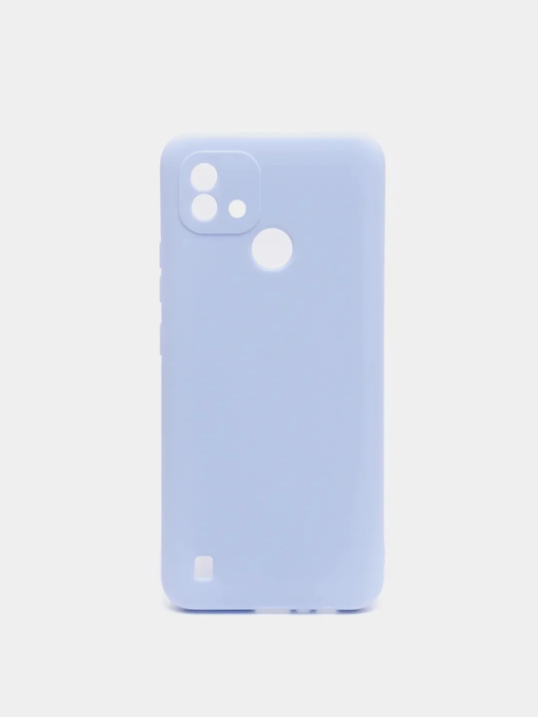 Красный чехол для Realme C11, C20 (Реалми С11, С20), цветной, силиконовый