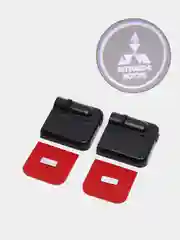 Бордовый подсветка на двери автомобиля беспроводная, 2 шт