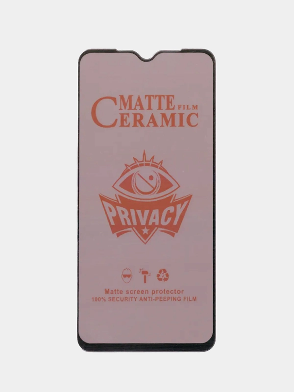 Керамическая пленка-антишпион для Xiaomi Redmi 9A / 9C / 9 / Poco M3 / 9T
