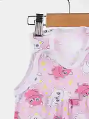 Конфетный детские ползунки на кокетке