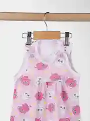 Конфетный детские ползунки на кокетке
