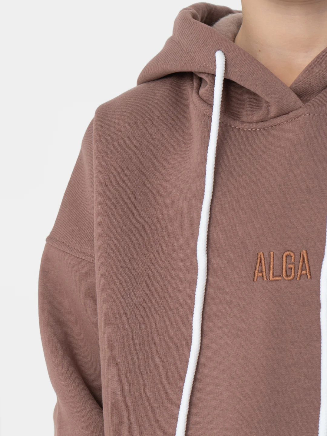 Коричневый худи ALGA
