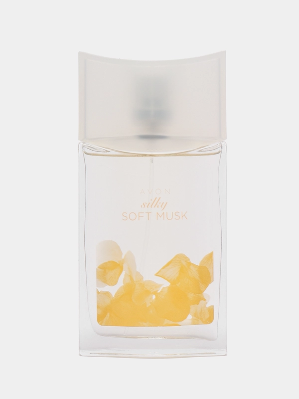 Туалетная вода Silky Soft Musk для нее AVON, 50 мл