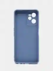 Небесно-голубой чехол для Realme C35 (Реалми С35), прозрачный