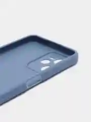 Небесно-голубой чехол для Realme C35 (Реалми С35), прозрачный