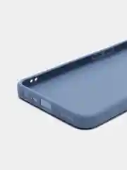 Небесно-голубой чехол для Realme C35 (Реалми С35), прозрачный