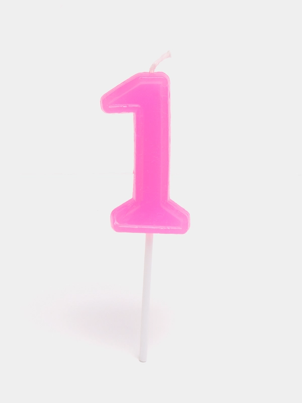 Свеча в торт "1"