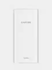 Белый внешний аккумулятор Canyon PB-2001, 20000 мАч