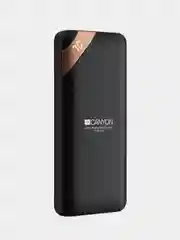 Черный внешний аккумулятор Canyon PB-102, с дисплеем, 10000 мАч