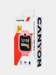 Розовый детские смарт-часы Canyon Tony KW-31, GSM