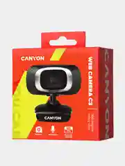 Черный веб-камера Canyon C3, 720p HD, Черный