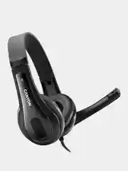 Черный компьютерная гарнитура Canyon CHSU-1, USB, 2 м, черный