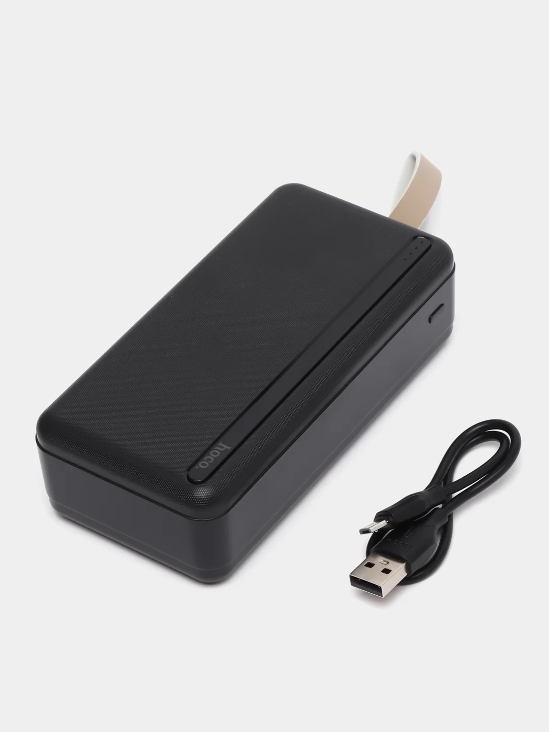 Угольный внешний аккумулятор 30000 mAh / 75000mAh, hoco, Fast Charge Power Bank