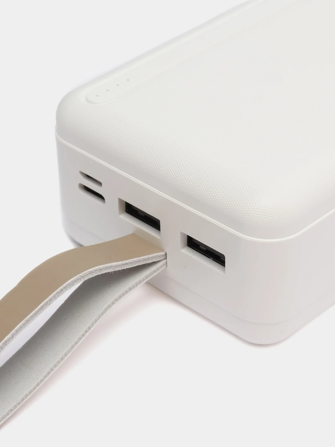 Белый внешний аккумулятор 30000 mAh / 75000mAh, hoco, Fast Charge Power Bank