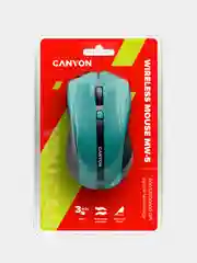 Зеленый беспроводная мышь Canyon MW-5, 1600 DPI