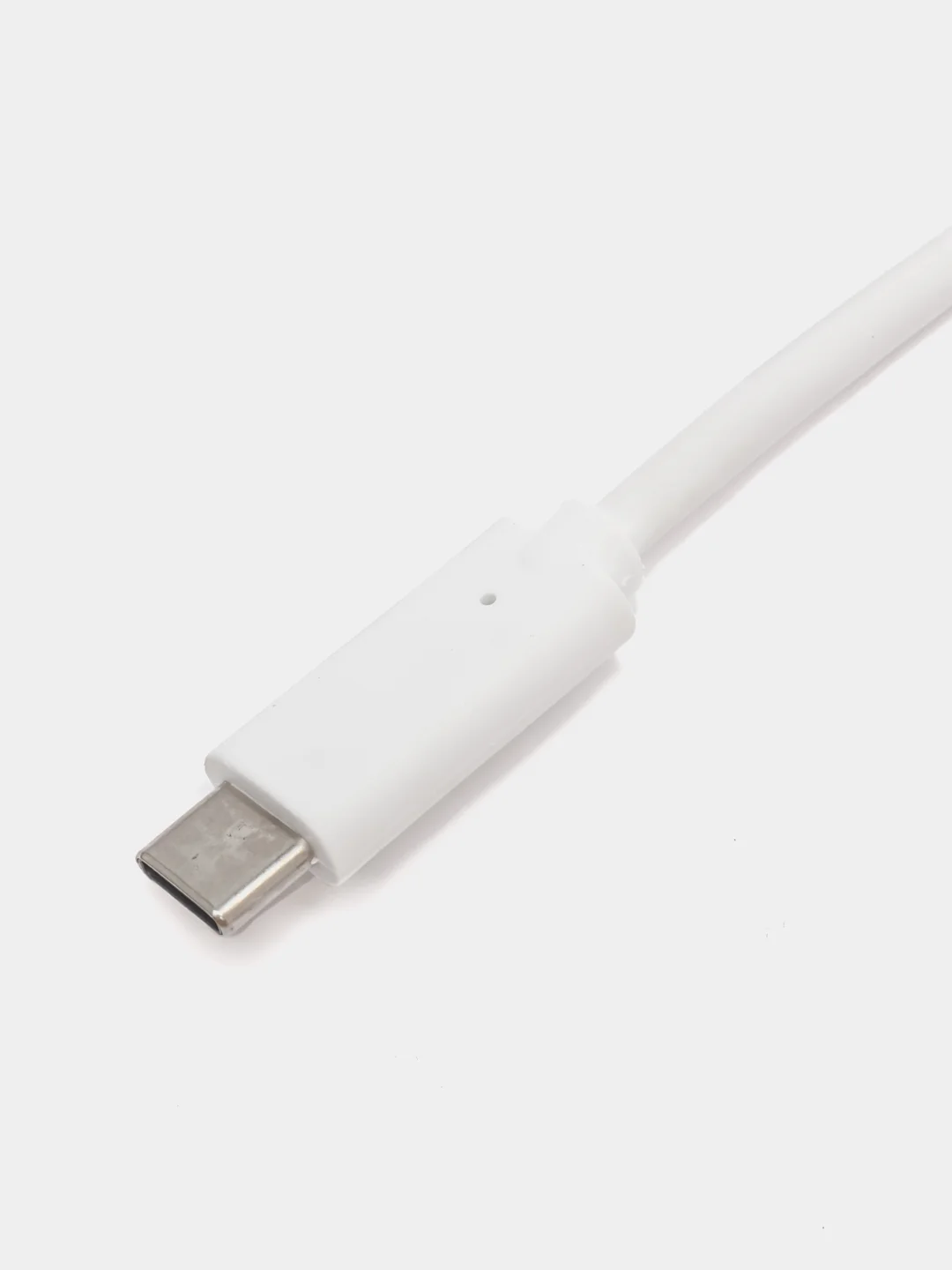 Белый кабель Type-C - USB 3.0 AM Bion, 1 м
