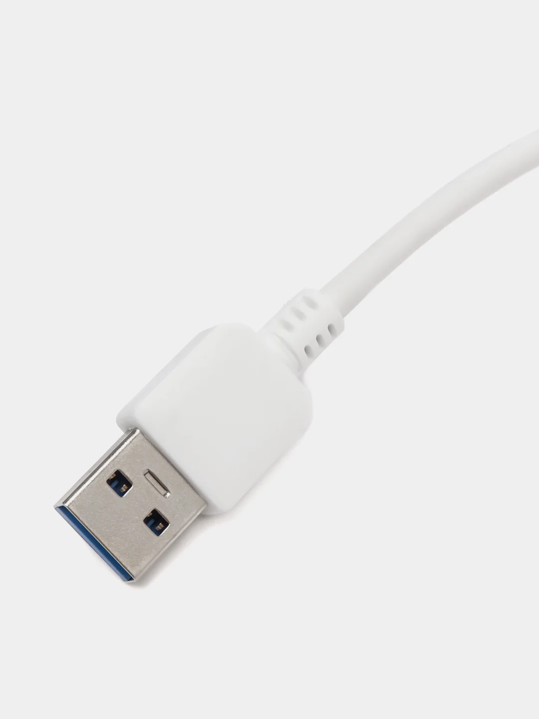Белый кабель Type-C - USB 3.0 AM Bion, 1 м