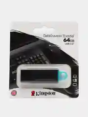 Бирюзовый флешка USB 3.2  Kingston DataTraveler Exodia