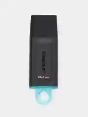 Бирюзовый флешка USB 3.2  Kingston DataTraveler Exodia