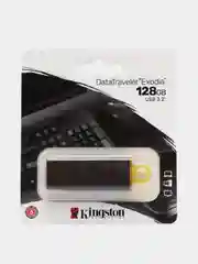 Желтый флешка USB 3.2  Kingston DataTraveler Exodia