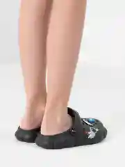 Черный сабо детские, подростковые IZI, размеры 30-35