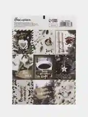 Зеленый наклейки новогодние для ежедневника, цветов и подарков на Новый год
