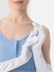 Вишнёвый перчатки длинные атласные сетчатые женские, 15 цветов