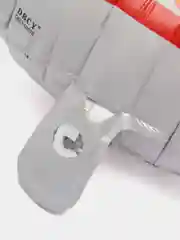 Голубой шар новогодний фольгированный с клапаном
