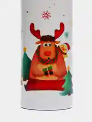Алый термос новогодний